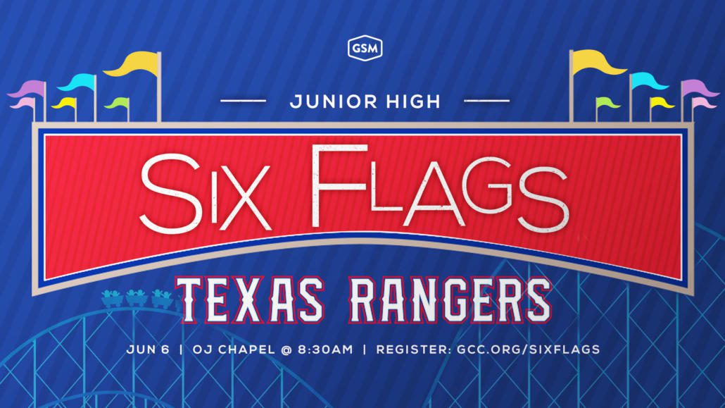 SIX FLAGS & RANGERS GAME
