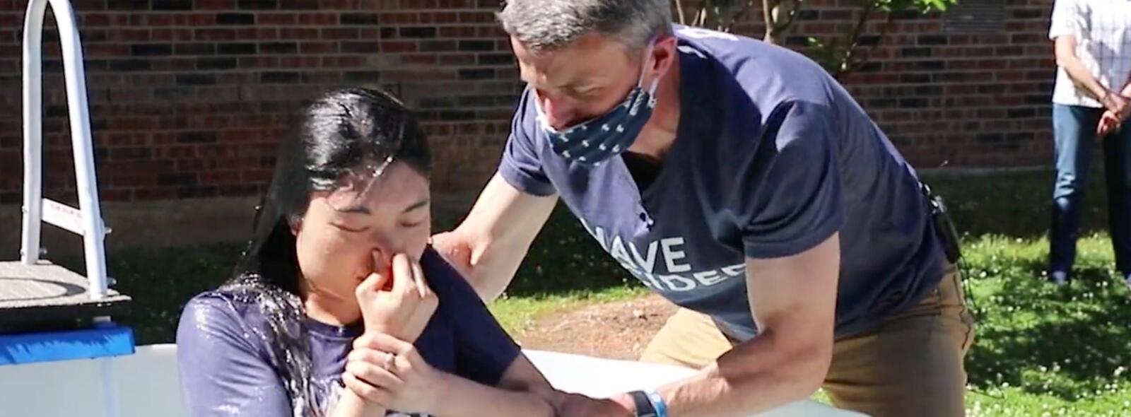 Full baptism Cindy – COVID-19 Times
