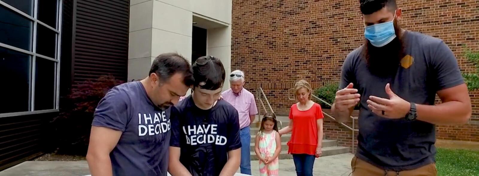 Full baptism Jackson – COVID-19 Times