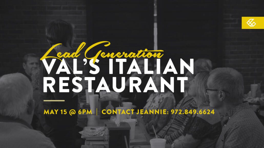 Lead Generation Dinner – Lindale
