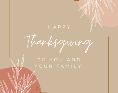 Happy Thanksgiving!!