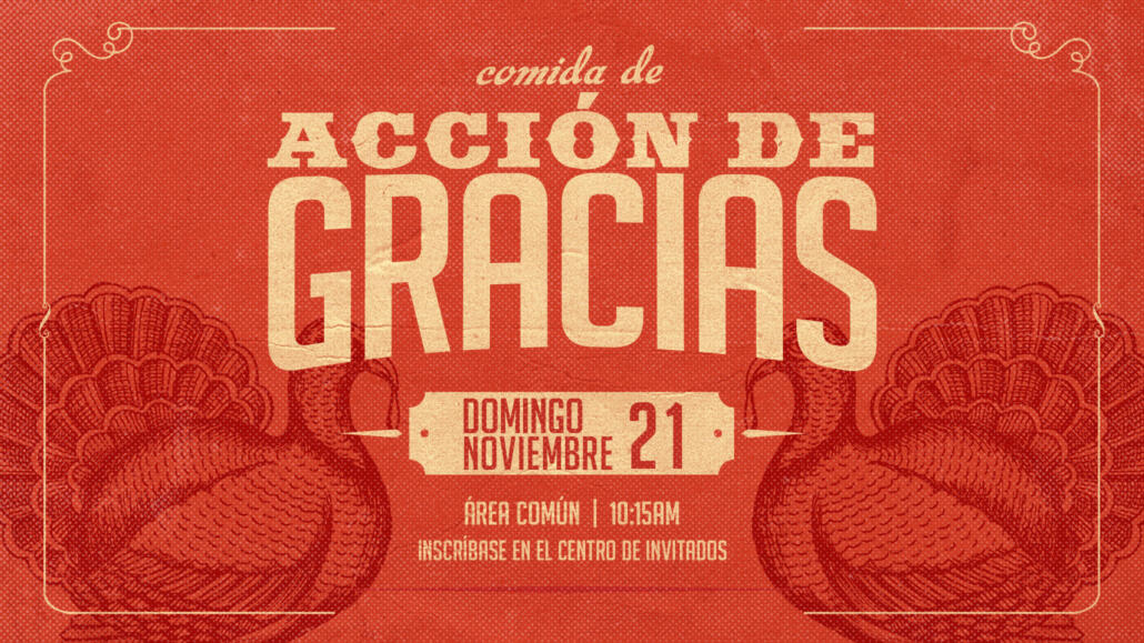 Comida de Acción de Gracias